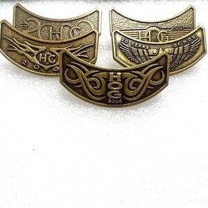Harley Davidson HD Motorcycle Riding‎ Pins 5 HOG Pins 2000 2001 2002 2003 2004